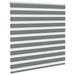 Jaluzea tip zebra gri închis lățime țesătură 135,9 cm poliester - WALTI WALTI