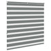 Jaluzea tip zebra gri închis lățime țesătură 140,9 cm poliester - WALTI WALTI