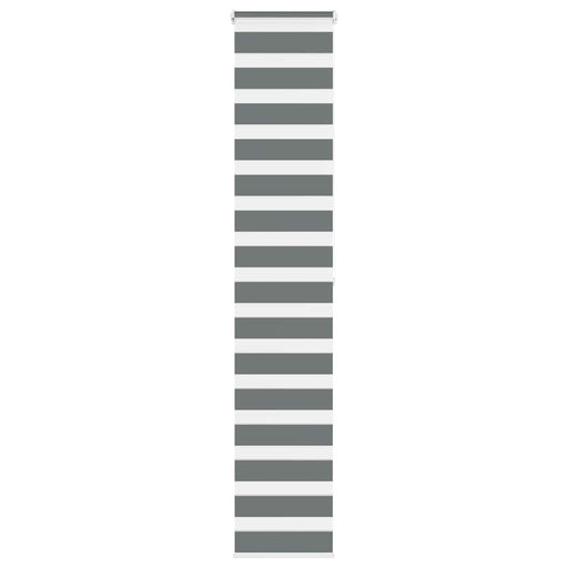 Jaluzea tip zebra gri închis lățime țesătură 40,9 cm poliester - WALTI WALTI