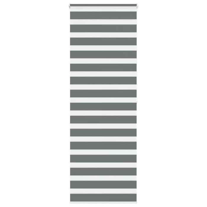 Jaluzea tip zebra gri închis lățime țesătură 80,9 cm poliester - WALTI WALTI