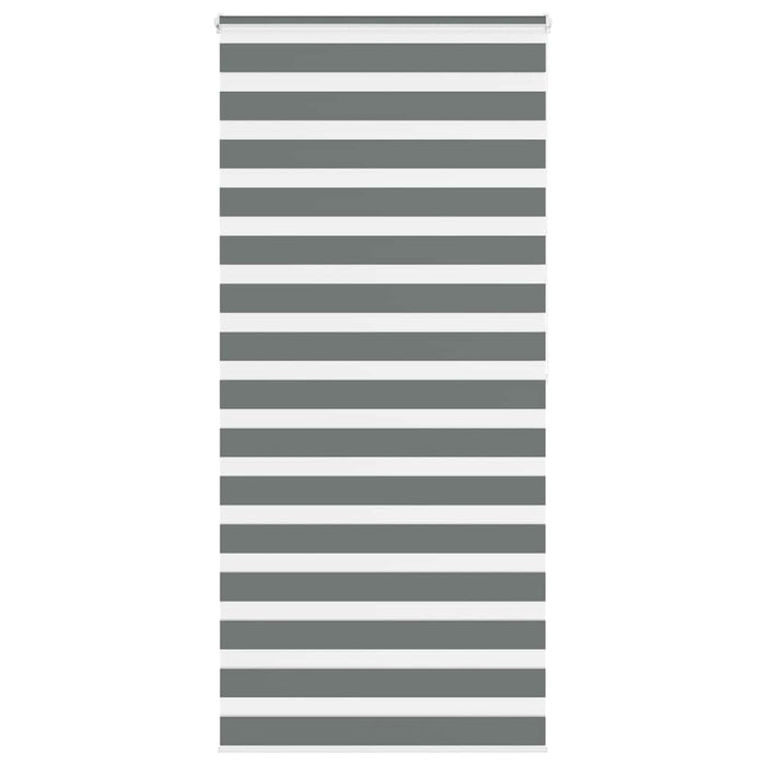 Jaluzea tip zebra gri închis lățime țesătură 90,9 cm poliester - WALTI WALTI