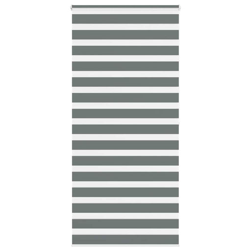 Jaluzea tip zebra gri închis lățime țesătură 95,9 cm poliester - WALTI WALTI