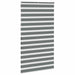Jaluzea tip zebra gri închis lățime țesătură 115,9 cm poliester - WALTI WALTI