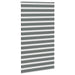 Jaluzea tip zebra gri închis lățime țesătură 120,9 cm poliester - WALTI WALTI
