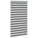 Jaluzea tip zebra gri închis lățime țesătură 120,9 cm poliester - WALTI WALTI