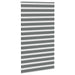 Jaluzea tip zebra gri închis lățime țesătură 125,9 cm poliester - WALTI WALTI
