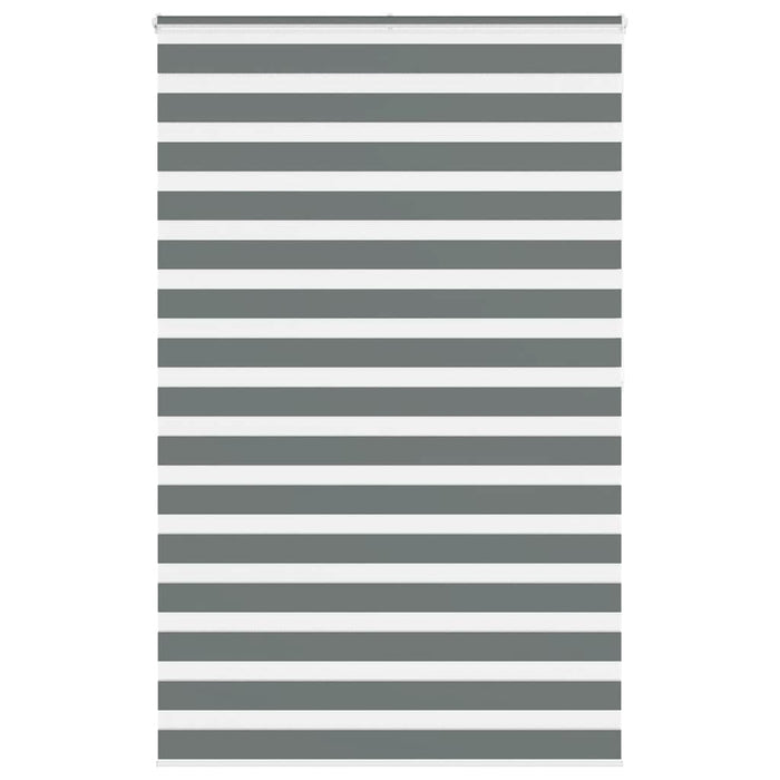 Jaluzea tip zebra gri închis lățime țesătură 140,9 cm poliester - WALTI WALTI