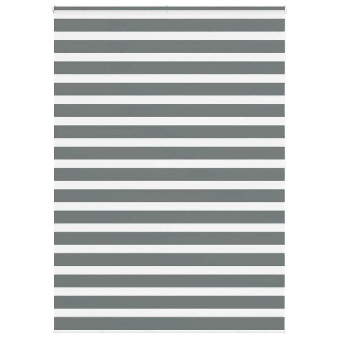 Jaluzea tip zebra gri închis lățime țesătură 155,9 cm poliester - WALTI WALTI