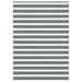 Jaluzea tip zebra gri închis lățime țesătură 155,9 cm poliester - WALTI WALTI