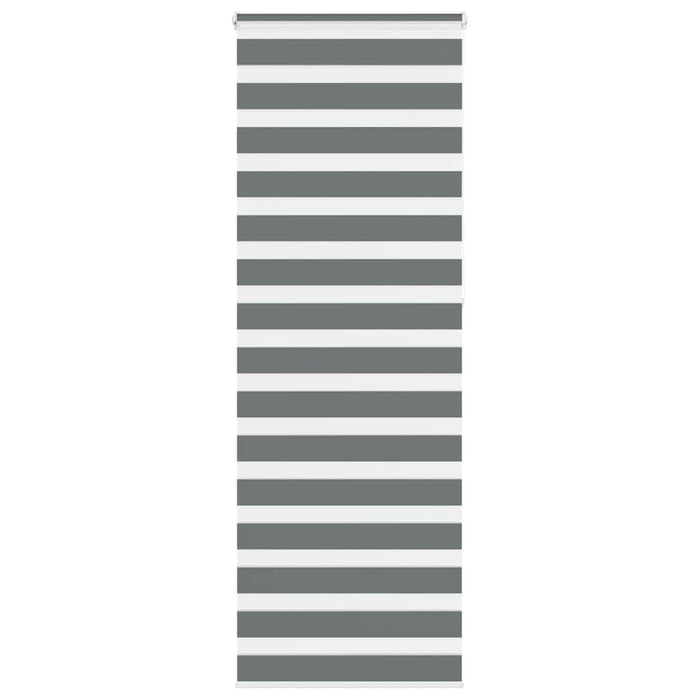 Jaluzea tip zebra gri închis lățime țesătură 75,9 cm poliester - WALTI WALTI