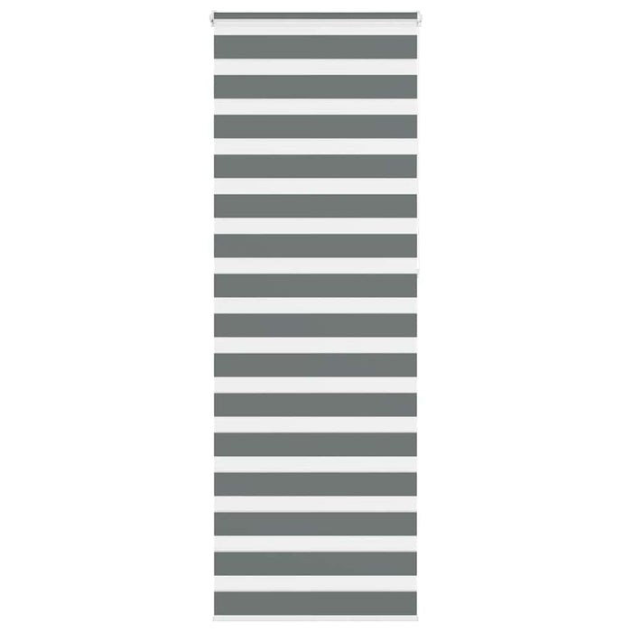 Jaluzea tip zebra gri închis lățime țesătură 80,9 cm poliester - WALTI WALTI