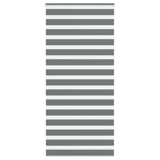 Jaluzea tip zebra gri închis lățime țesătură 95,9 cm poliester - WALTI WALTI
