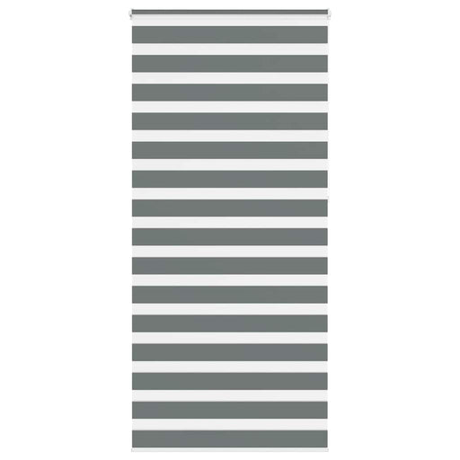 Jaluzea tip zebra gri închis lățime țesătură 100,9 cm poliester - WALTI WALTI