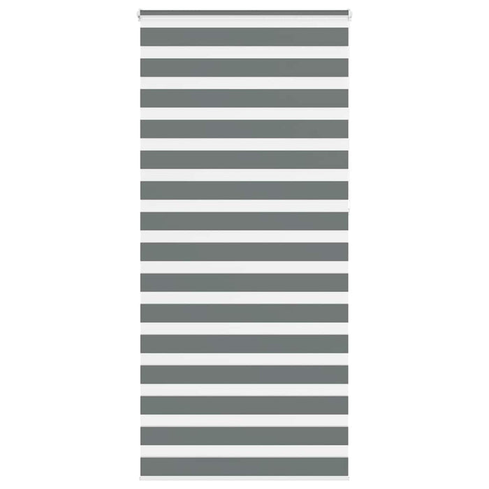 Jaluzea tip zebra gri închis lățime țesătură 100,9 cm poliester - WALTI WALTI