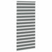 Jaluzea tip zebra gri închis lățime țesătură 110,9 cm poliester - WALTI WALTI