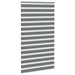 Jaluzea tip zebra gri închis lățime țesătură 115,9 cm poliester - WALTI WALTI