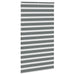 Jaluzea tip zebra gri închis lățime țesătură 115,9 cm poliester - WALTI WALTI