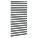 Jaluzea tip zebra gri închis lățime țesătură 125,9 cm poliester - WALTI WALTI