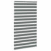 Jaluzea tip zebra gri închis lățime țesătură 130,9 cm poliester - WALTI WALTI