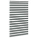 Jaluzea tip zebra gri închis lățime țesătură 135,9 cm poliester - WALTI WALTI