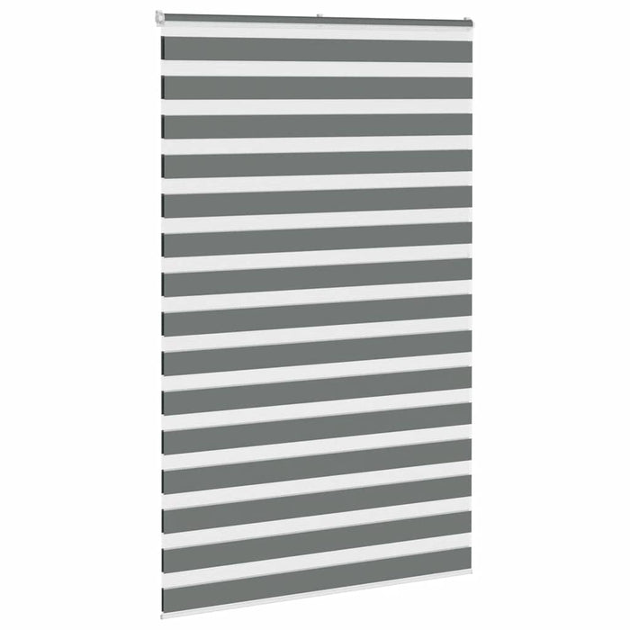 Jaluzea tip zebra gri închis lățime țesătură 145,9 cm poliester - WALTI WALTI