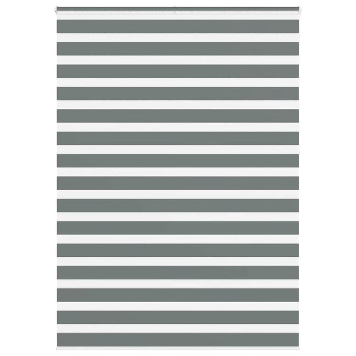 Jaluzea tip zebra gri închis lățime țesătură 150,9 cm poliester - WALTI WALTI