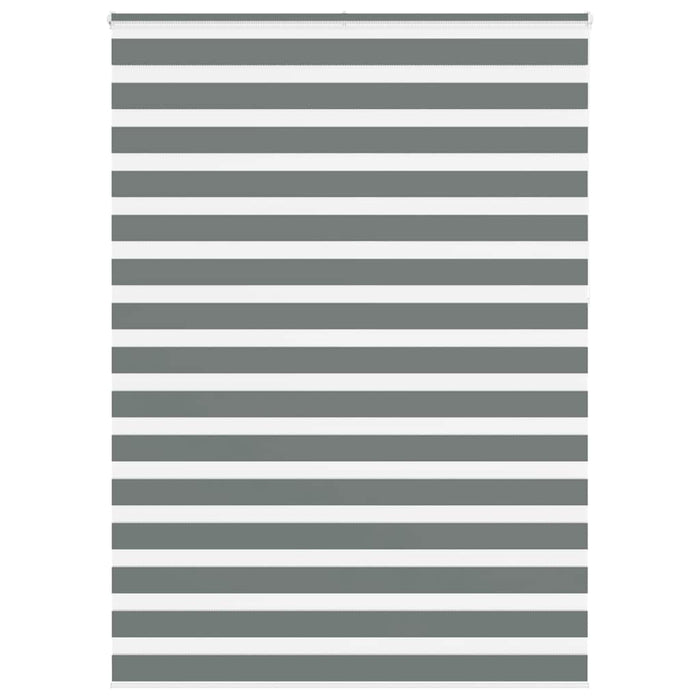 Jaluzea tip zebra gri închis lățime țesătură 155,9 cm poliester - WALTI WALTI