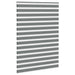 Jaluzea tip zebra gri închis lățime țesătură 160,9 cm poliester - WALTI WALTI
