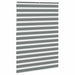 Jaluzea tip zebra gri închis lățime țesătură 160,9 cm poliester - WALTI WALTI