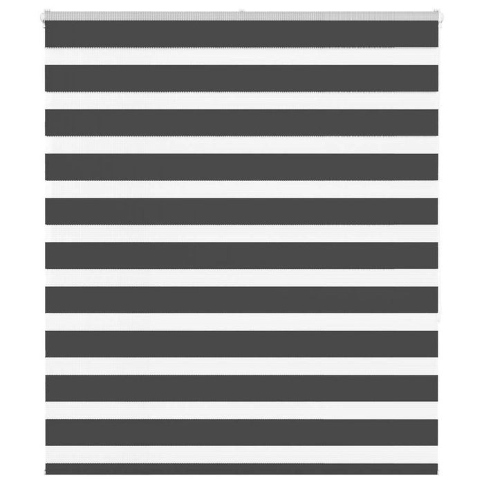 Jaluzea tip zebra neagră lățime țesătură 125,9 cm poliester - WALTI WALTI