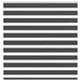 Jaluzea tip zebra neagră lățime țesătură 140,9 cm poliester - WALTI WALTI