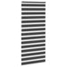 Jaluzea tip zebra neagră lățime țesătură 100,9 cm poliester - WALTI WALTI