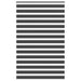Jaluzea tip zebra neagră lățime țesătură 135,9 cm poliester - WALTI WALTI