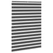Jaluzea tip zebra neagră lățime țesătură 160,9 cm poliester - WALTI WALTI