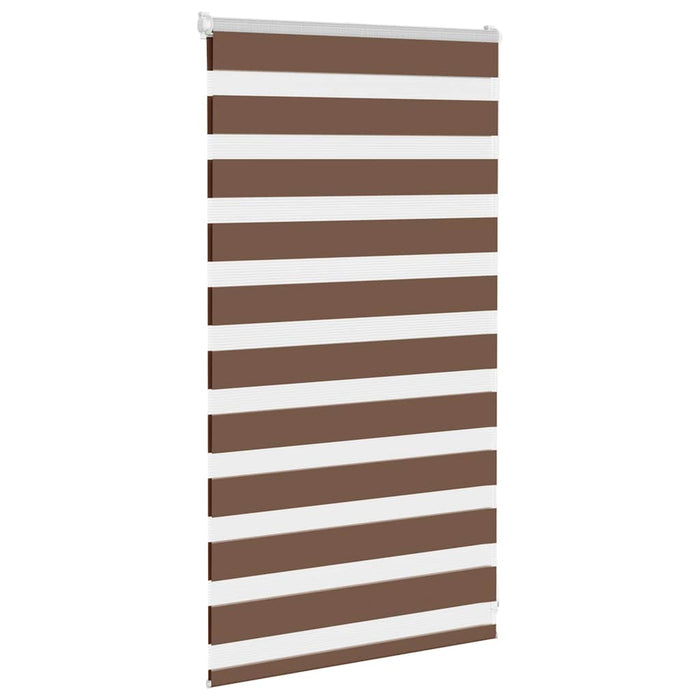 Jaluzea tip zebra maro lățime țesătură 65,9 cm poliester - WALTI WALTI
