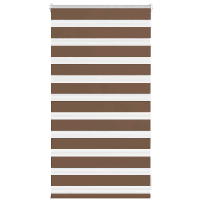 Jaluzea tip zebra maro lățime țesătură 75,9 cm poliester - WALTI WALTI