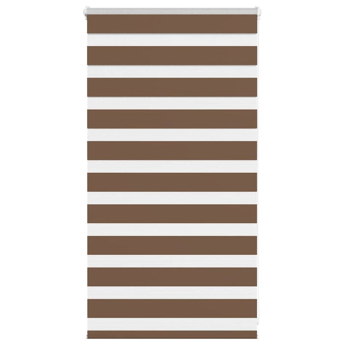 Jaluzea tip zebra maro lățime țesătură 80,9 cm poliester - WALTI WALTI
