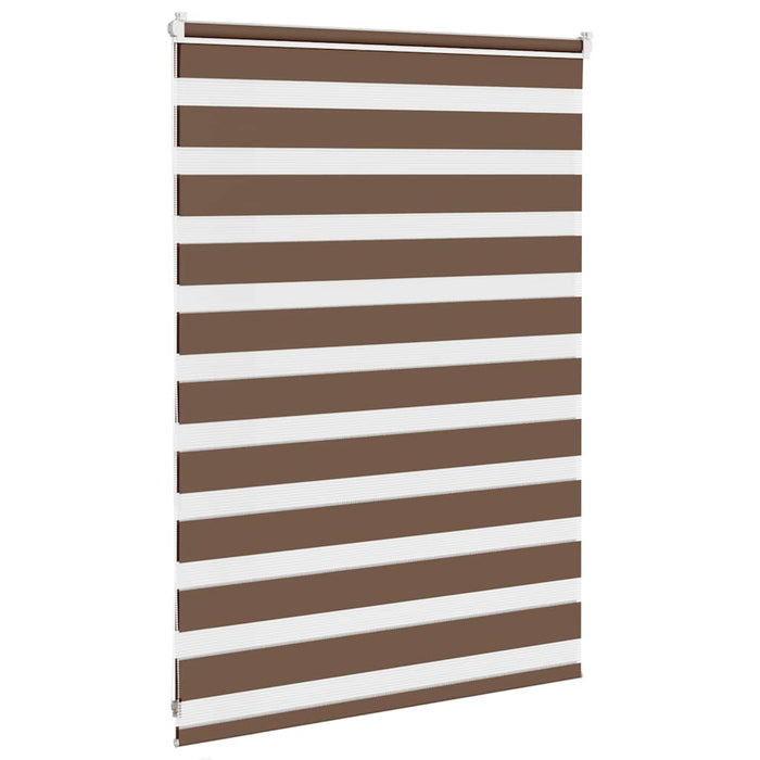 Jaluzea tip zebra maro lățime țesătură 100,9 cm poliester - WALTI WALTI