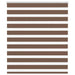 Jaluzea tip zebra maro lățime țesătură 125,9 cm poliester - WALTI WALTI
