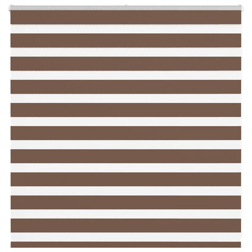 Jaluzea tip zebra maro lățime țesătură 145,9 cm poliester - WALTI WALTI
