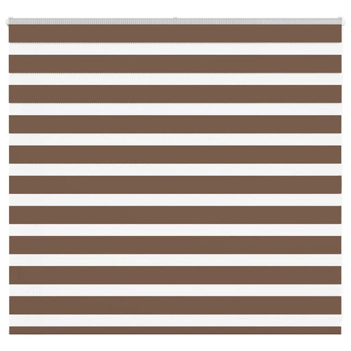Jaluzea tip zebra maro lățime țesătură 150,9 cm poliester - WALTI WALTI