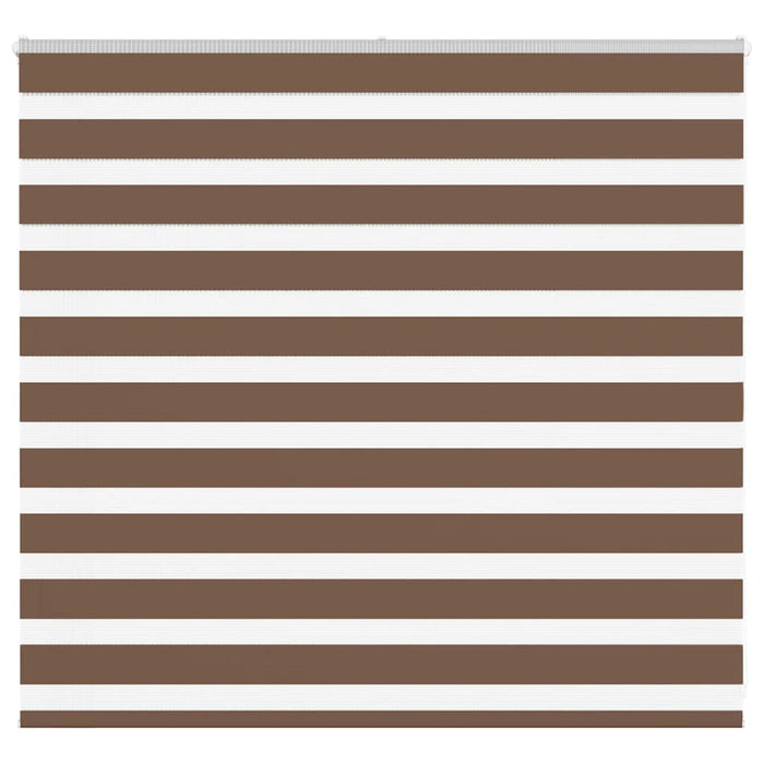 Jaluzea tip zebra maro lățime țesătură 150,9 cm poliester - WALTI WALTI