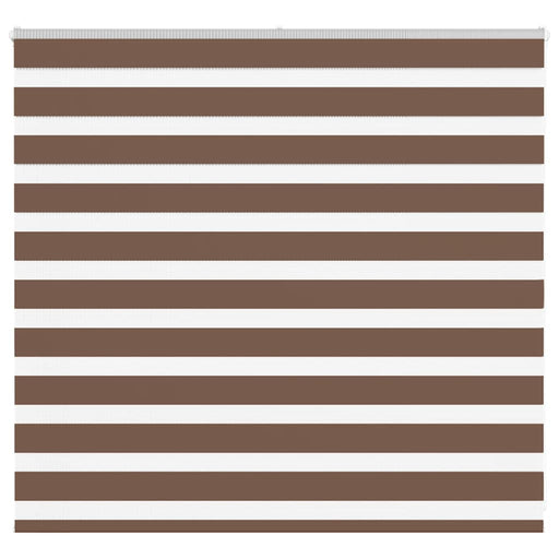 Jaluzea tip zebra maro lățime țesătură 155,9 cm poliester - WALTI WALTI