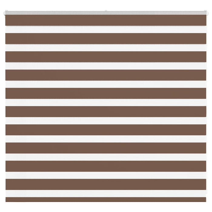 Jaluzea tip zebra maro lățime țesătură 155,9 cm poliester - WALTI WALTI