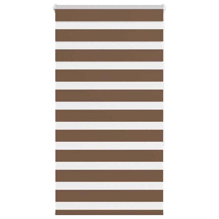Jaluzea tip zebra maro lățime țesătură 65,9 cm poliester - WALTI WALTI