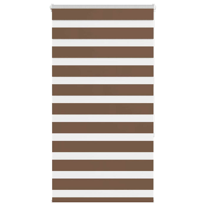 Jaluzea tip zebra maro lățime țesătură 80,9 cm poliester - WALTI WALTI