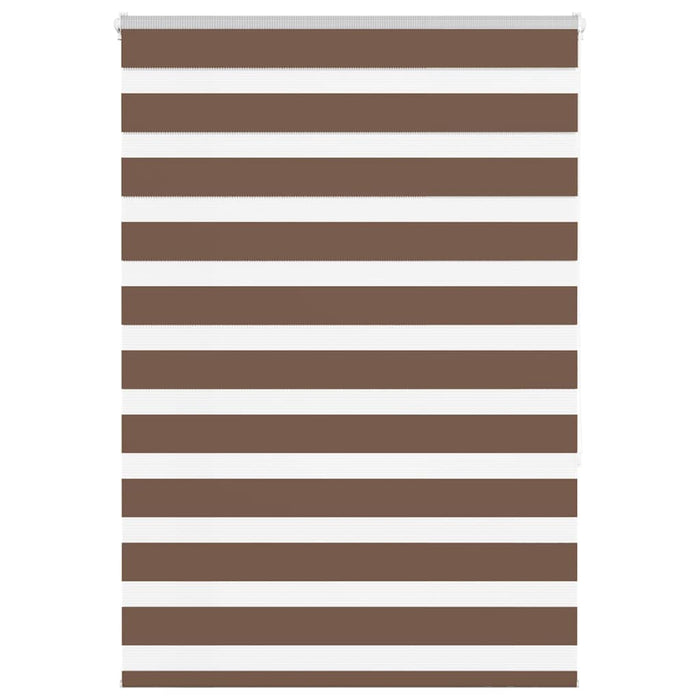 Jaluzea tip zebra maro lățime țesătură 100,9 cm poliester - WALTI WALTI