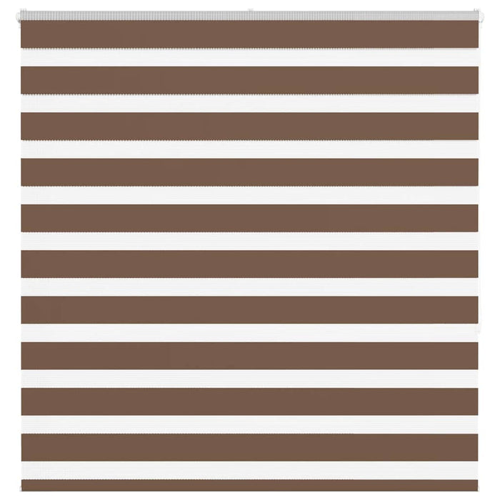 Jaluzea tip zebra maro lățime țesătură 140,9 cm poliester - WALTI WALTI