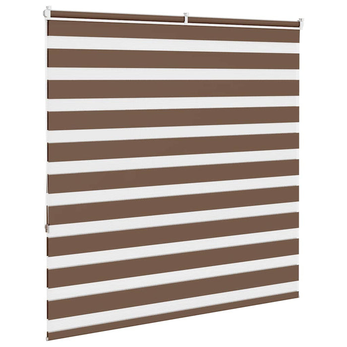 Jaluzea tip zebra maro lățime țesătură 145,9 cm poliester - WALTI WALTI