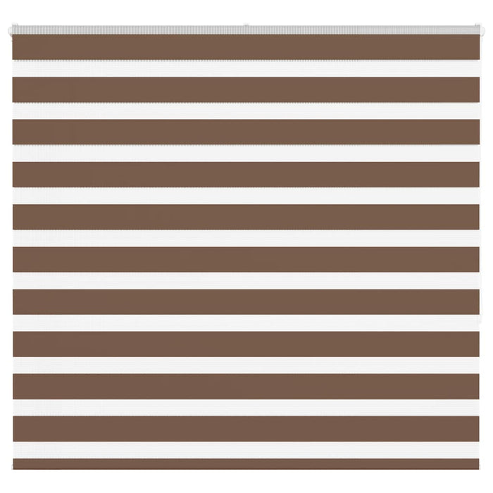 Jaluzea tip zebra maro lățime țesătură 150,9 cm poliester - WALTI WALTI